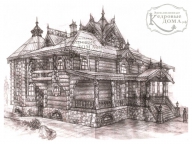<b>Кедровый дом 550 м2</b> - «Эксклюзивные кедровые дома - Русское зодчество». Автор Виктор Жестков